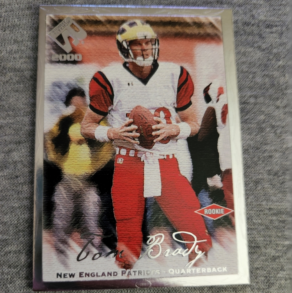 Tom Brady Rookie card